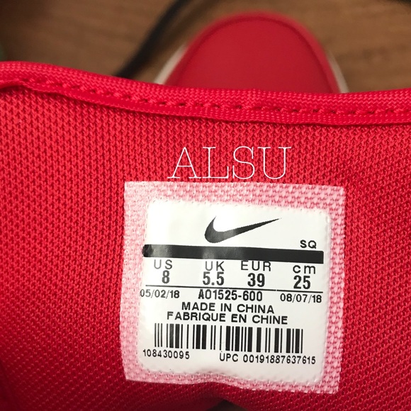 Nike Air Force 1 Rebel XX Leather Gum Red Arctic W - Picture 6 of 8